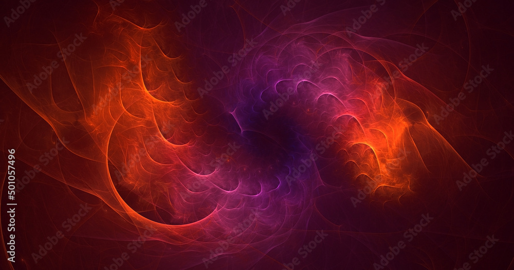 3D rendering abstract multicolor fractal light background 3D rendering abstract multicolor fractal light background