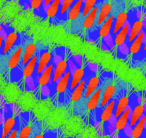 background with carrot