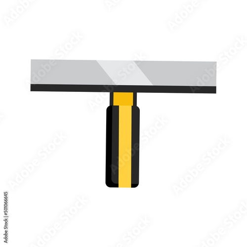 Spatula repair tool. Spackling Putty knife instruments. Vector illustration