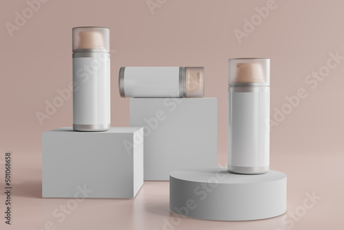 Aluminum Cosmetic Container