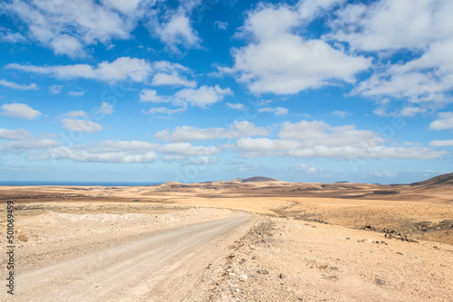 Landscapes of Fuerteventura  Spain.