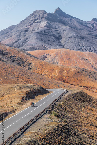 View from Astronomical viewpoint Sicasumbre in Fuerteventura  Canarias  Spain.