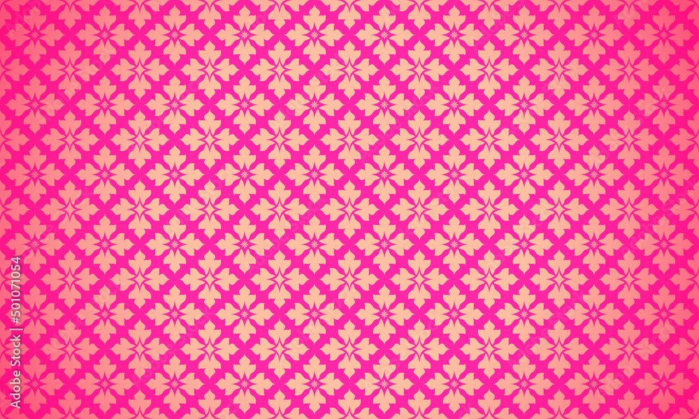 Luxury Thai pattern Hot Pink background vector illustration. Lai Thai element pattern. Luxury Thai pattern Hot Pink background vector illustration. Lai Thai element pattern.