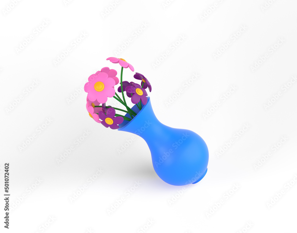 Flower Vase Right Side Flower Vase Right Side