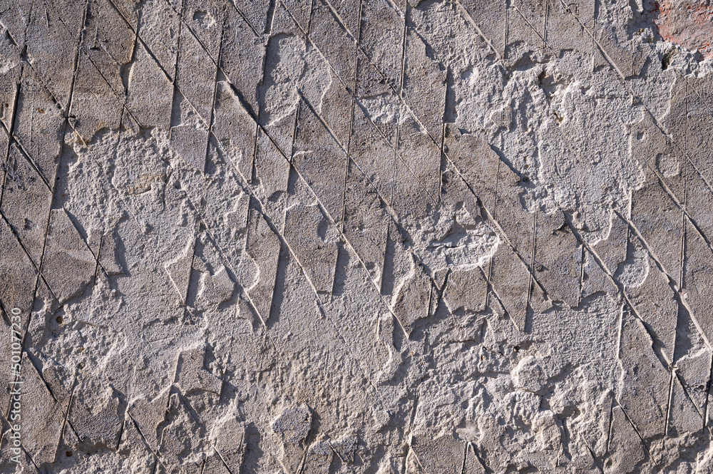 Fototapeta premium Texture of decorative plaster or concrete