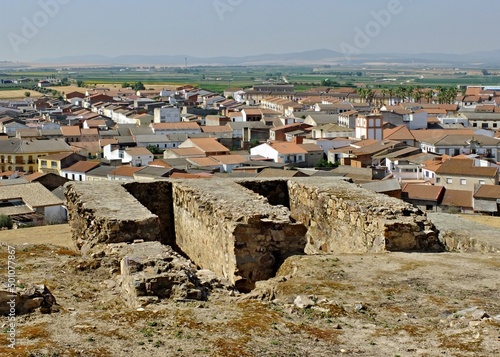 Village view Medellin, Extremadura - Spain  photo