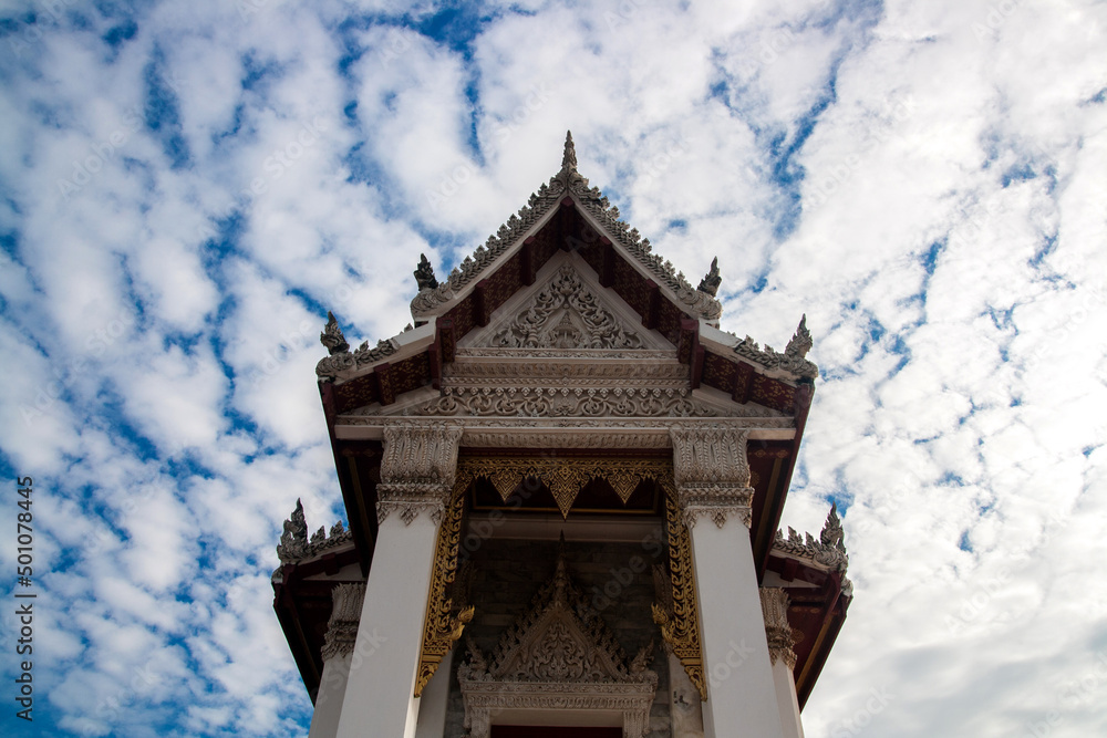 Phra Nakhon Khiri Historical Park, well-known landmark, the locally known as Khao Wang (Palace Hill) is located up on a 92-meter high verdant hill in Phetchaburi Province, Thailand 