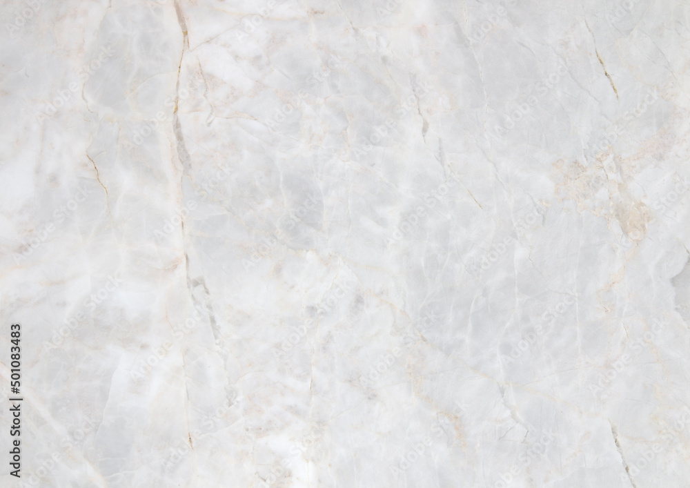 Naklejka premium High resolution white marble pattern.