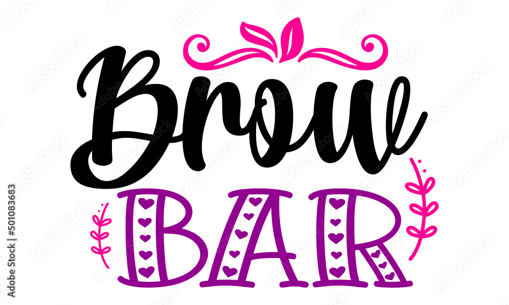 Brow Bar Svg