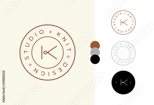 Handmade workshop signs. Craft products linear emblems, minimalist hobbies and creativity badges, hands holding tools. Art and embroidery studio, handiwork shop logo vector line labels set