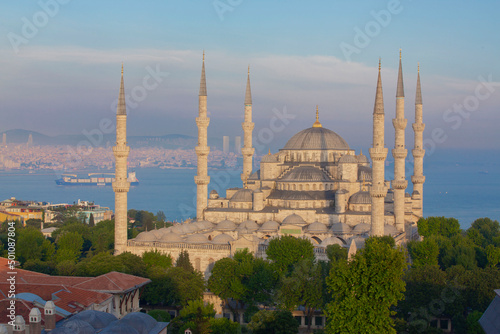 The Sultanahmet Mosque (Blue Mosque) - Istanbul, Turkey photo