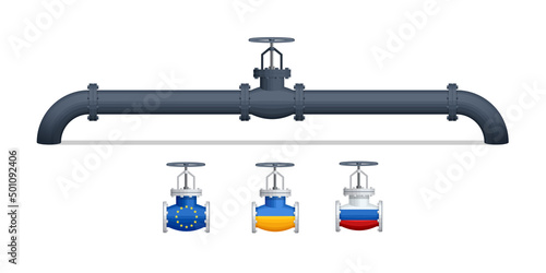 Transportation, delivery, transit of natural gas or petroleum on pipeline between supplier and importer. Gas control equipment. Natural gas supplies. Oil gas industry sanctions, embargo