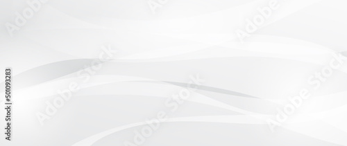 Abstract grey background poster with dynamic waves. technology network Vector illustration.