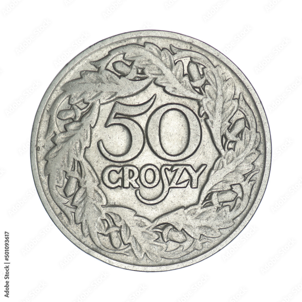 Poland 50 groszy from 1923