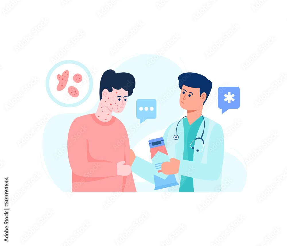 Fototapeta premium Dermatologist