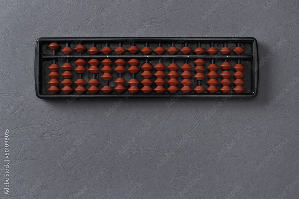 Abacus And Paper Concept Stock Photo Adobe Stock