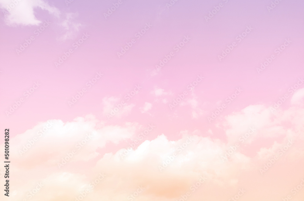 Sky and clouds in pastel tones for graphic design or wallpaper Sky and clouds in pastel tones for graphic design or wallpaper