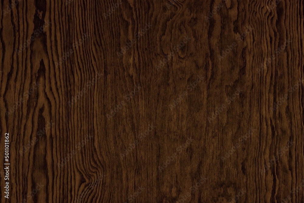 Dark brown wood grain texture. Natural larch plywood pattern. Wooden surface abstract background Dark brown wood grain texture. Natural larch plywood pattern. Wooden surface abstract background