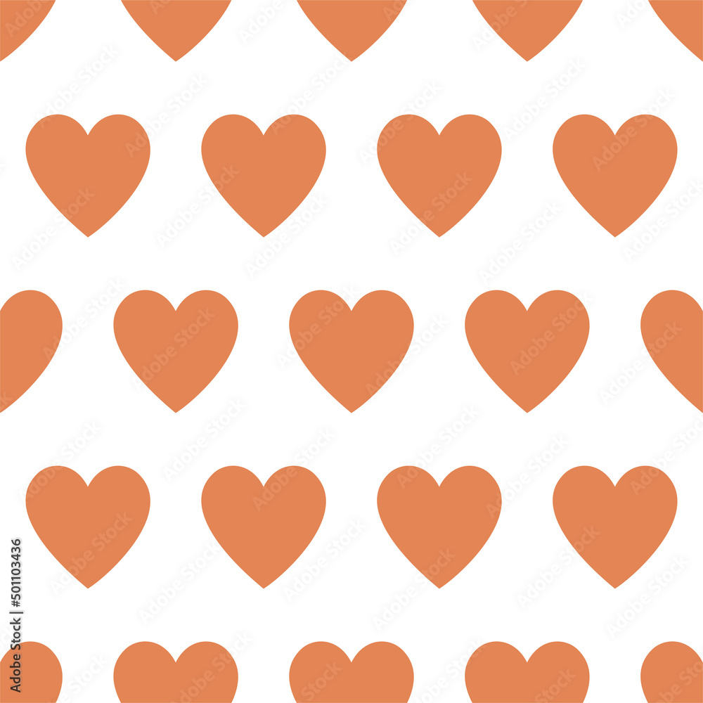 Yellow heart icon seamless pattern. Vector love signs. Gray heart shape. Yellow heart icon seamless pattern. Vector love signs. Gray heart shape.
