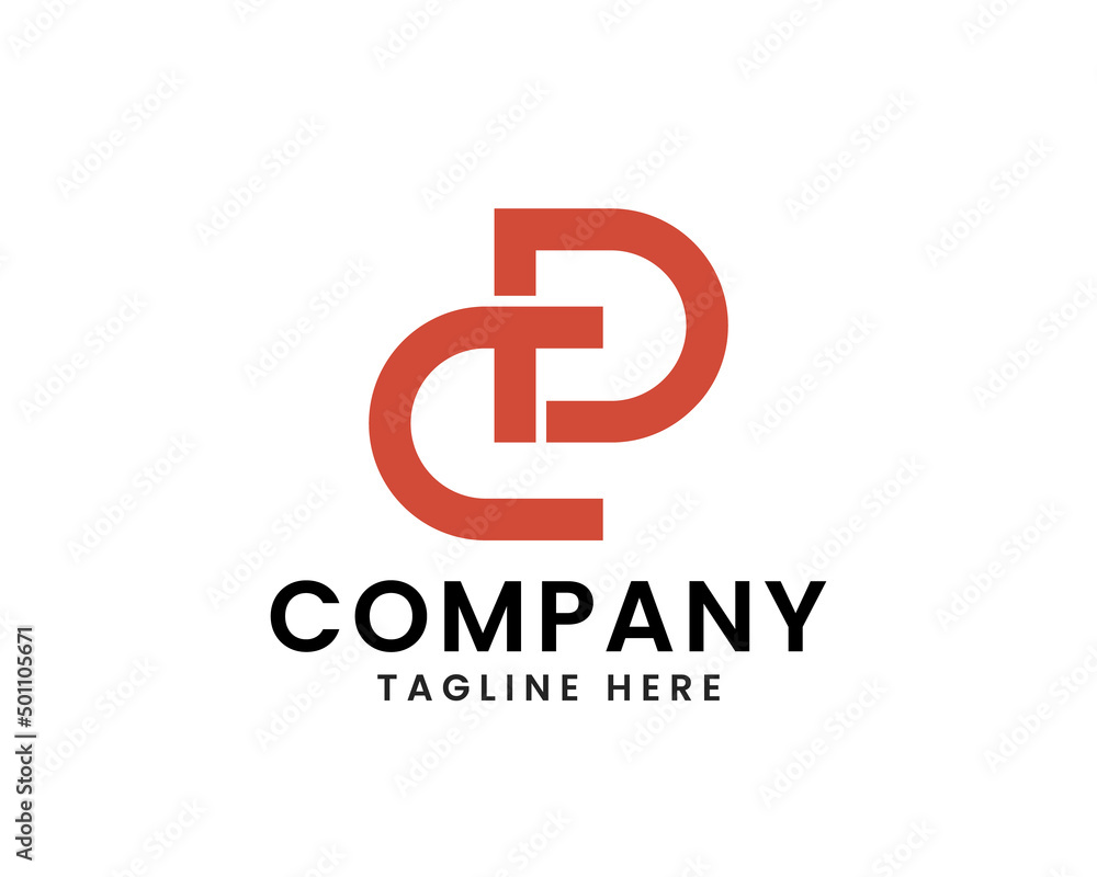 Modern Letter C and D logo design company Modern Letter C and D logo design company