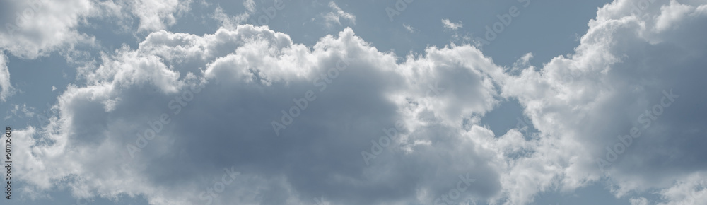 Natural daylight and white clouds on blue sky Natural daylight and white clouds on blue sky