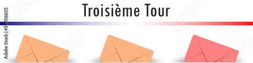 3ème tour orange rouge