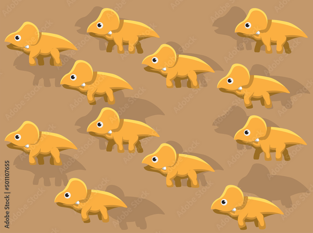 Dinosaur Protoceratops Animation Seamless Wallpaper Background Dinosaur Protoceratops Animation Seamless Wallpaper Background
