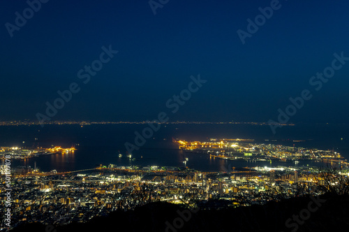 掬星台から望む夜景 © TOSHI