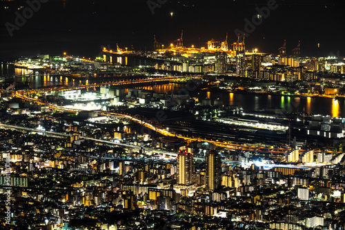 掬星台から望む夜景 © TOSHI