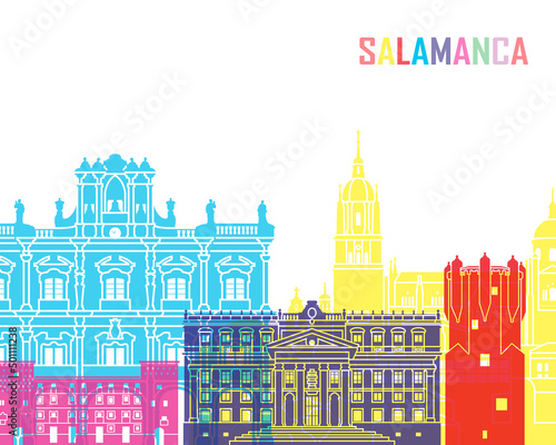 Salamanca skyline pop photo