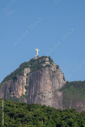 Tijuca National Park, Christ the Redeemer statue (Cristo Redentor) on Corcovado Mountain, Rio de Janeiro photo