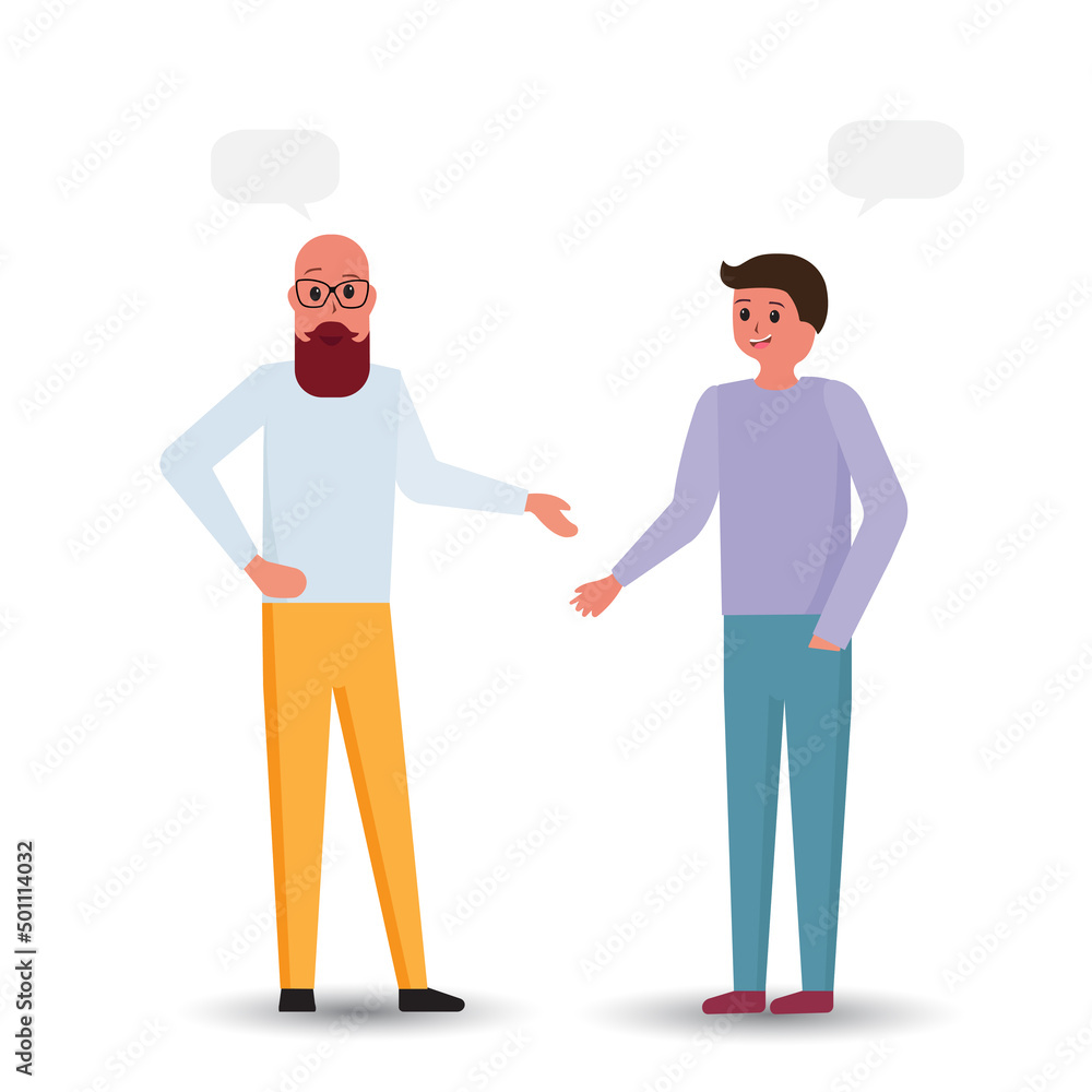 2 young people are talking 2 young people are talking