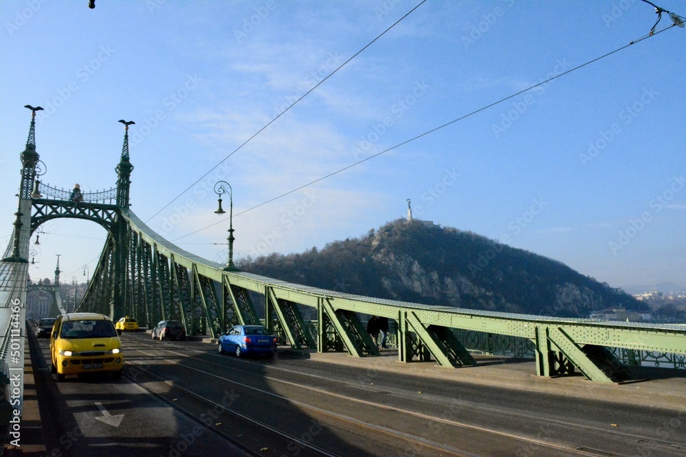 train on the bridge