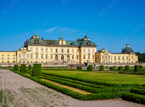 Drottningholm Palace Garden, Stockholm, Stockholm County, Sweden photo