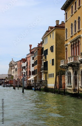 Italy, Veneto: Foreshortening of old Venice.