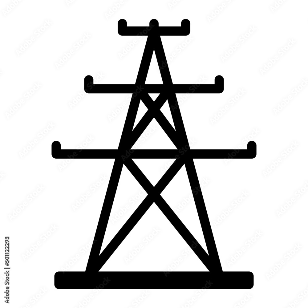 electric pole icon