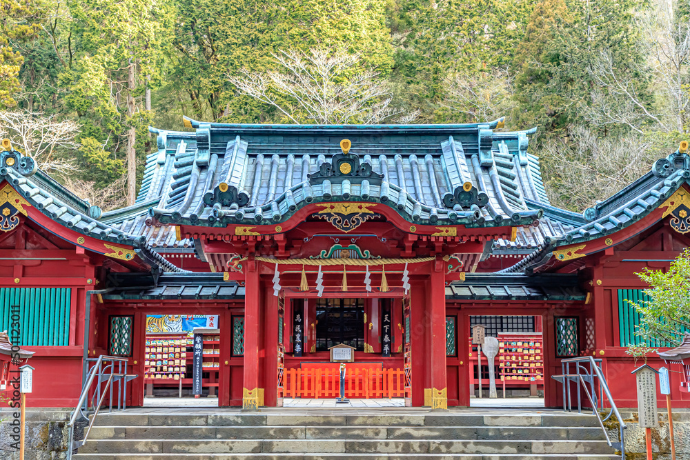初春の箱根神社 神奈川県箱根町 Hakone Shrine in early spring. Kanagawa-ken Hakone town. 初春の箱根神社 神奈川県箱根町 Hakone Shrine in early spring. Kanagawa-ken Hakone town.