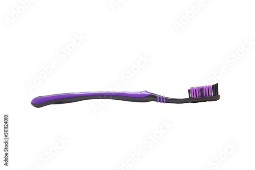 Toothbrush on a white background