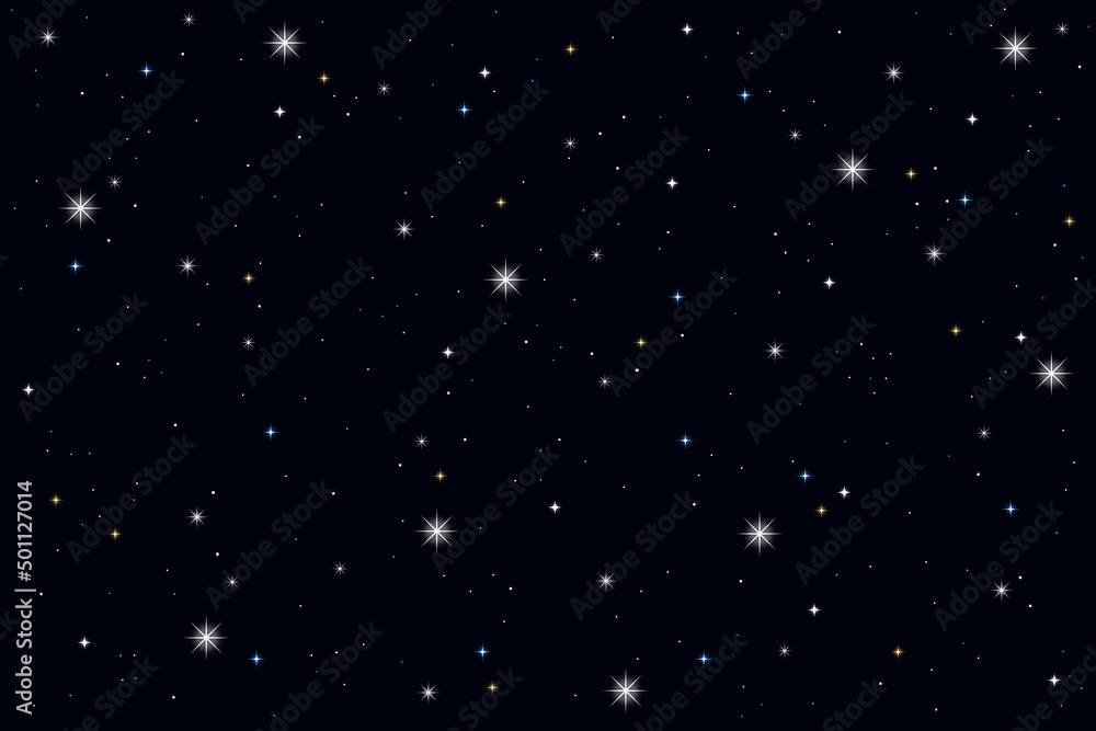 Night sky stars