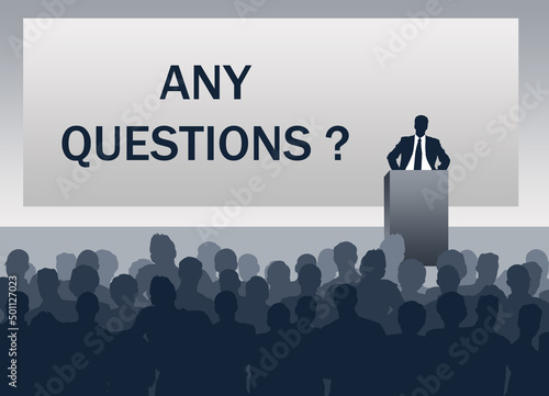 Fotografi Any questions presentation