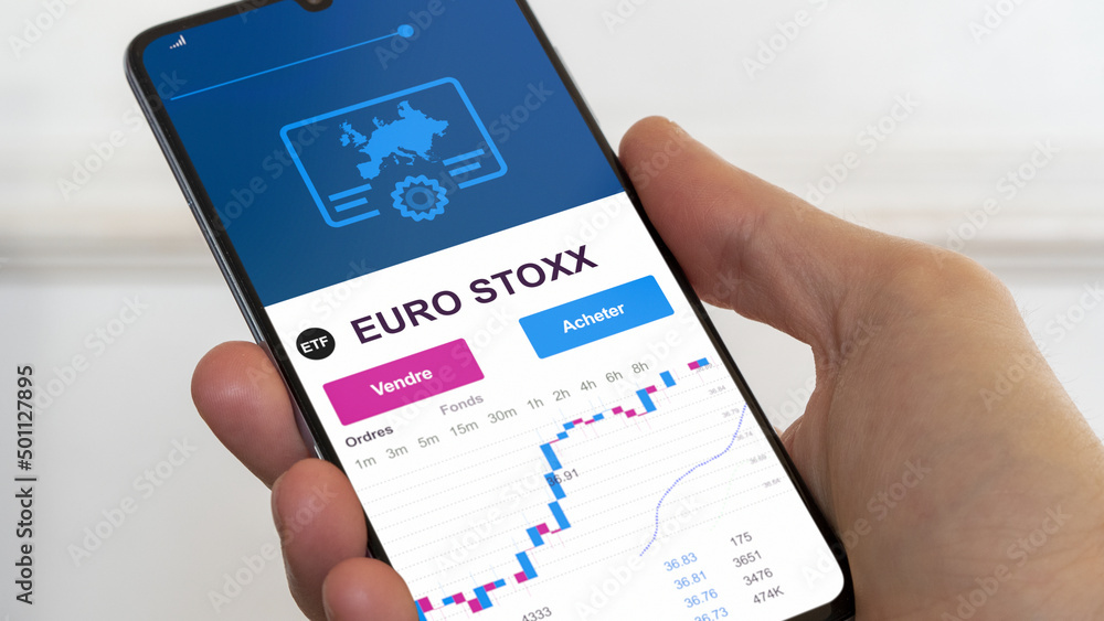 Investir dans un ETF euro stoxx. Diversifier son investissement s'exposer à un fonds thématique. Acheter un fonds index Euro Stoxx, EURO STOXX. Spéculer sur la thématique. Texte en français. Investir dans un ETF euro stoxx. Diversifier son investissement s'exposer à un fonds thématique. Acheter un fonds index Euro Stoxx, EURO STOXX. Spéculer sur la thématique. Texte en français.