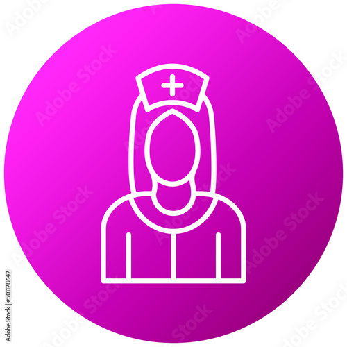 Vector Design Nurse Icon Style
