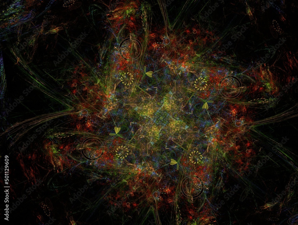 Imaginatory fractal abstract background Image Imaginatory fractal abstract background Image