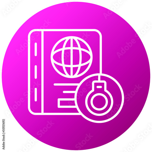 Vector Design Deported Icon Style