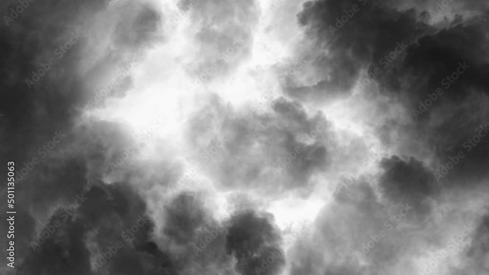 4k thunderstorm, Heavy Lightning Storm in gray clouds 4k thunderstorm, Heavy Lightning Storm in gray clouds