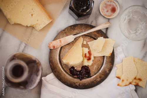 Pecorino Grand Cru and Chianti Wine Jelly