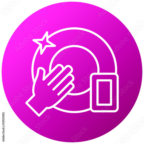 Vector Design Dishwashing Icon Style
