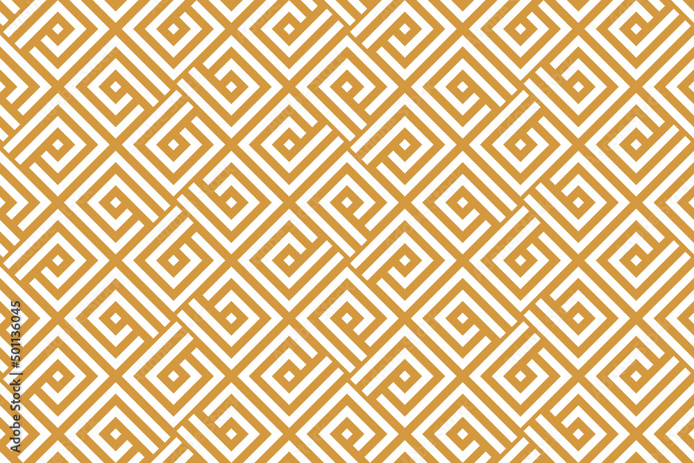 Abstract geometric pattern. A seamless vector background. White and gold ornament. Graphic modern pattern. Simple lattice graphic design Abstract geometric pattern. A seamless vector background. White and gold ornament. Graphic modern pattern. Simple lattice graphic design