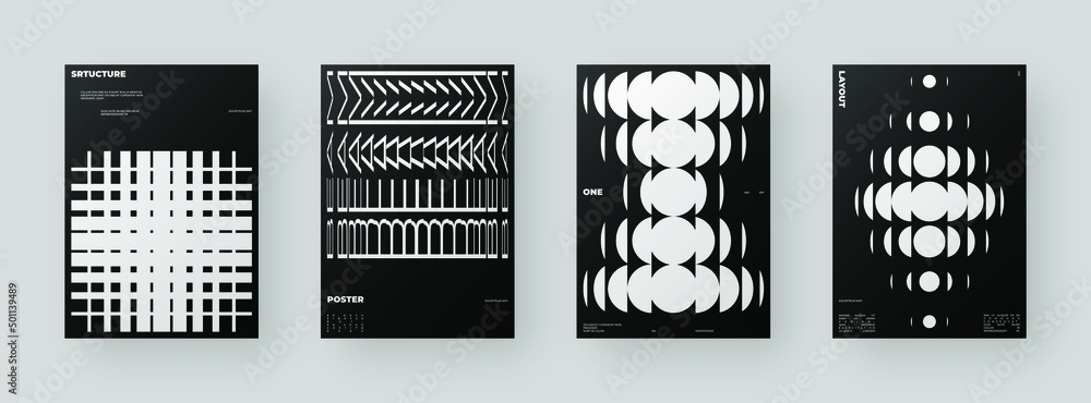 Abstract Posters Design kit. Vertical A4 format. Modern placard collection. Refraction and Distortion Glass Effect. Minimal vector illustration. Abstract Posters Design kit. Vertical A4 format. Modern placard collection. Refraction and Distortion Glass Effect. Minimal vector illustration.