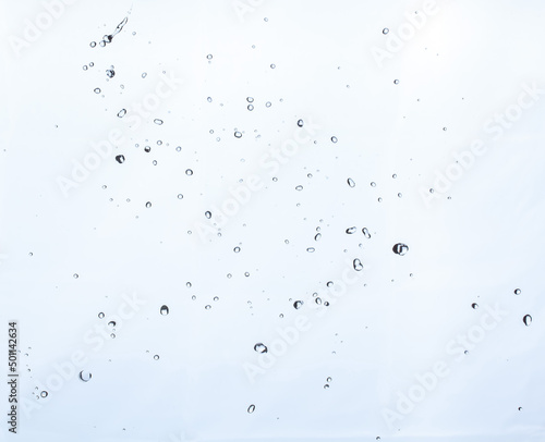 Wallpaper Mural Water splash on a white background. Reflection on the surface of the water. Torontodigital.ca